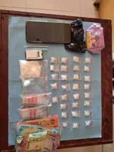 Foto : Barang Bukti Penangkapan Satres Narkoba Padang Lawas