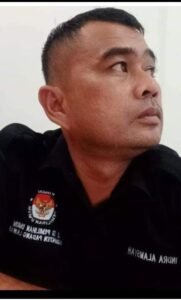 Foto : Ketua KPU Padang Lawas, Indra Alamsyah Hasibuan