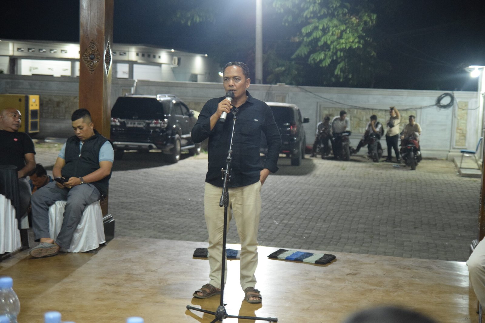 Foto : Ali Alatas Siregar Ketua PWI Padang Lawas