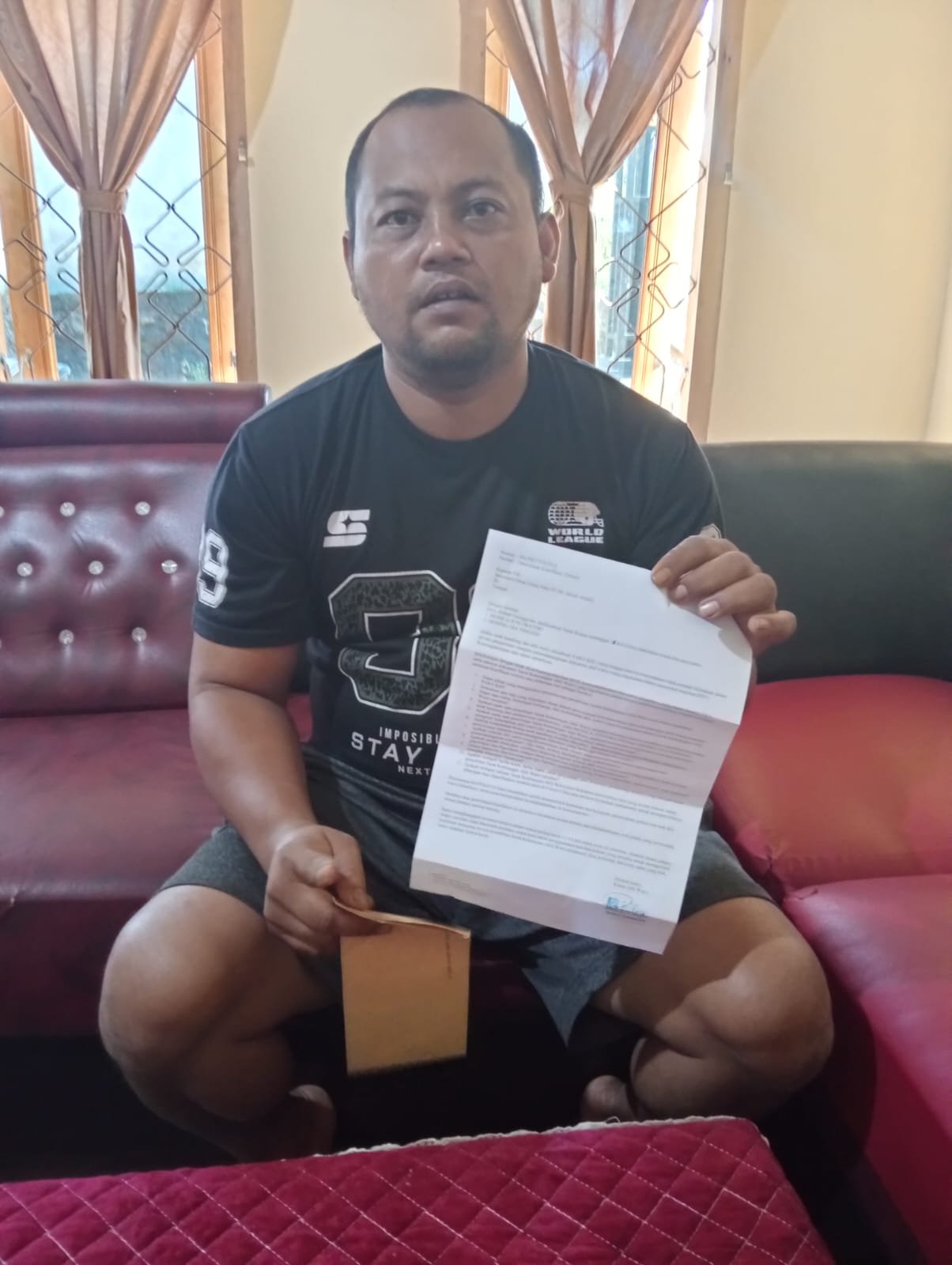 Foto : Mhd Jainal, Sekretaris Desa Ujung Batu4 Aliaga